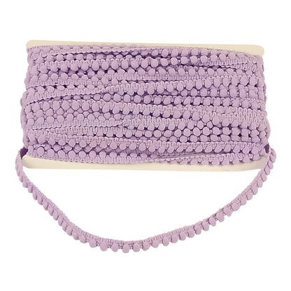 Belagio 3/16" Rainbow Collection Mini Pompom Trim, 25 yards 23 colors