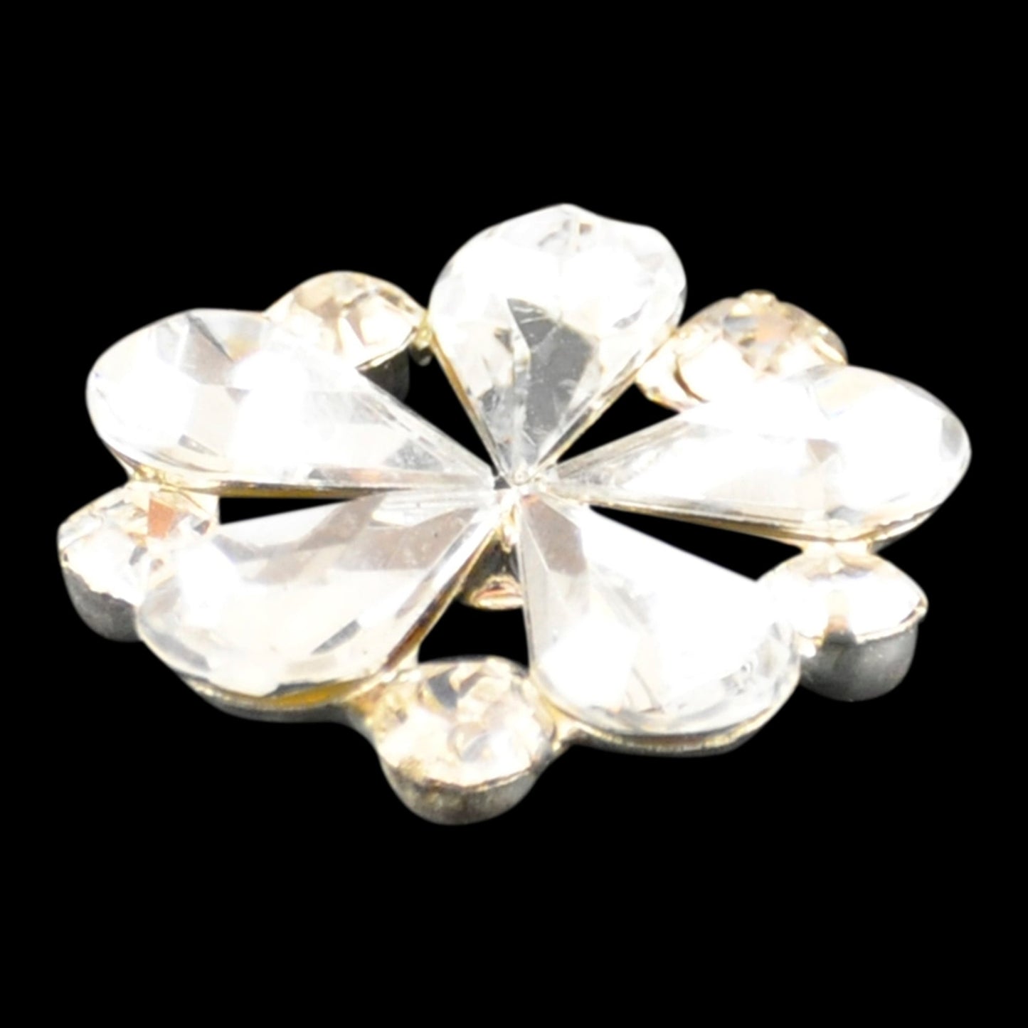 Belagio Enterprises - 1 1/8" Width Rhinestone Buttons (6pcs per Order) - BRB-115