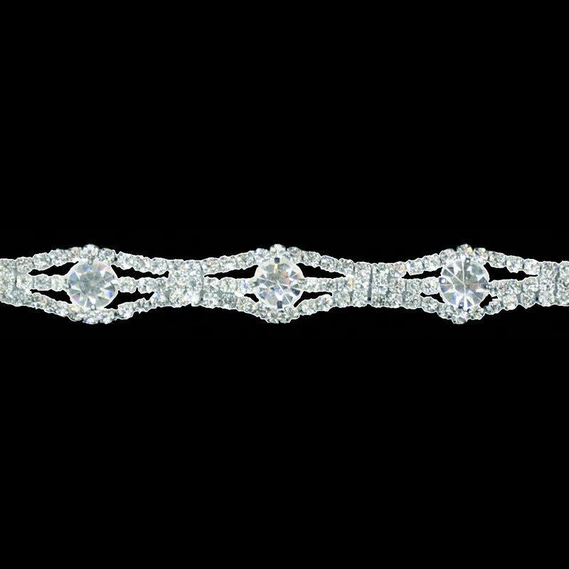 Belagio Enterprises - 1/2" WIdth High-End Rhinestone Trim (5 YDS) - BR-412