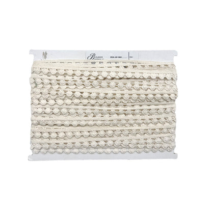 Belagio Enterprises - 1 3/8" Width Cotton Lace Trim (10 Yard Roll) - BF-1603