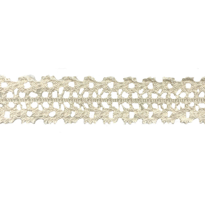 Belagio Enterprises - 1 3/8" Width Cotton Lace Trim (10 Yard Roll) - BF-1605