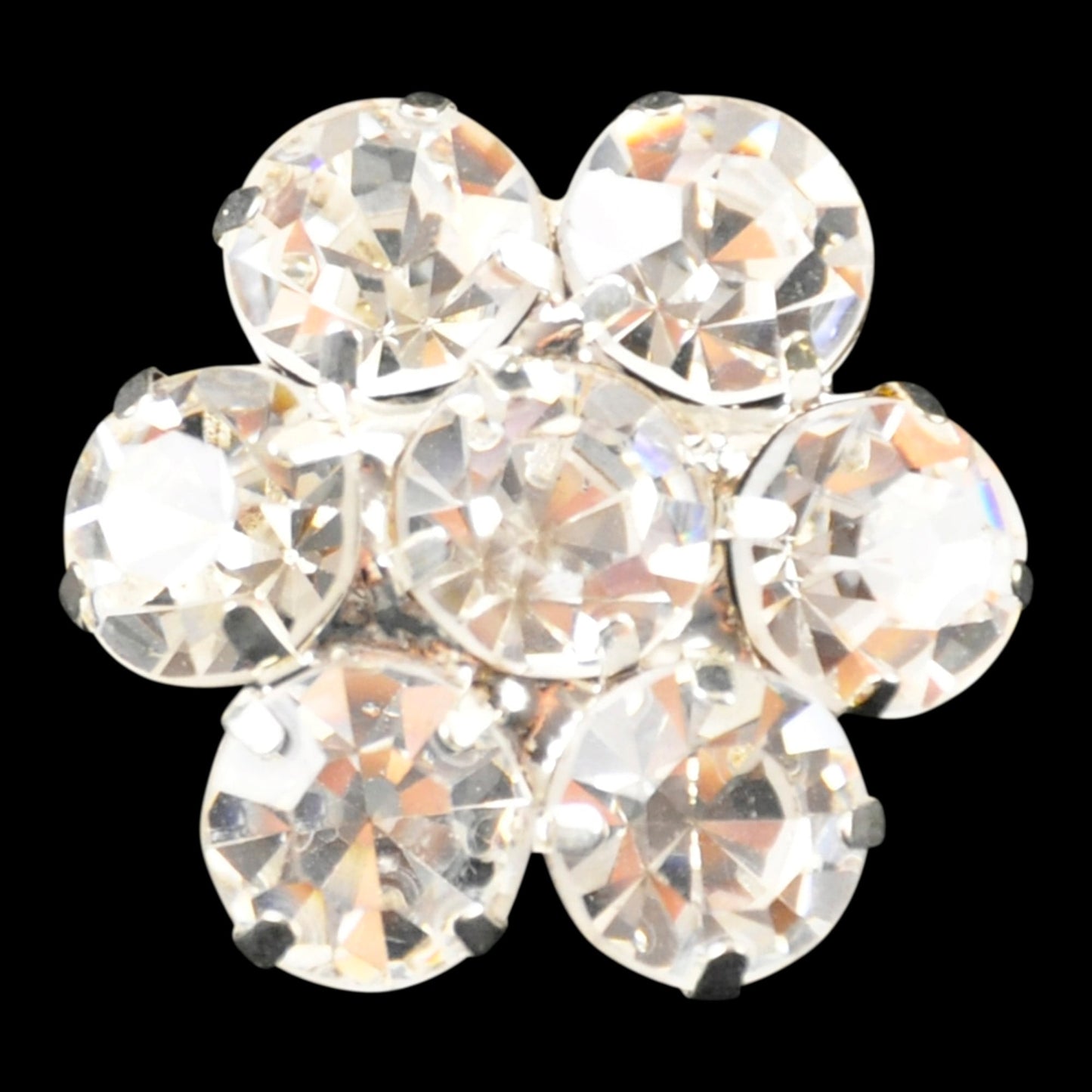 Belagio Enterprises - 1" Width Rhinestone Buttons (6pcs per Order) - BRB-118