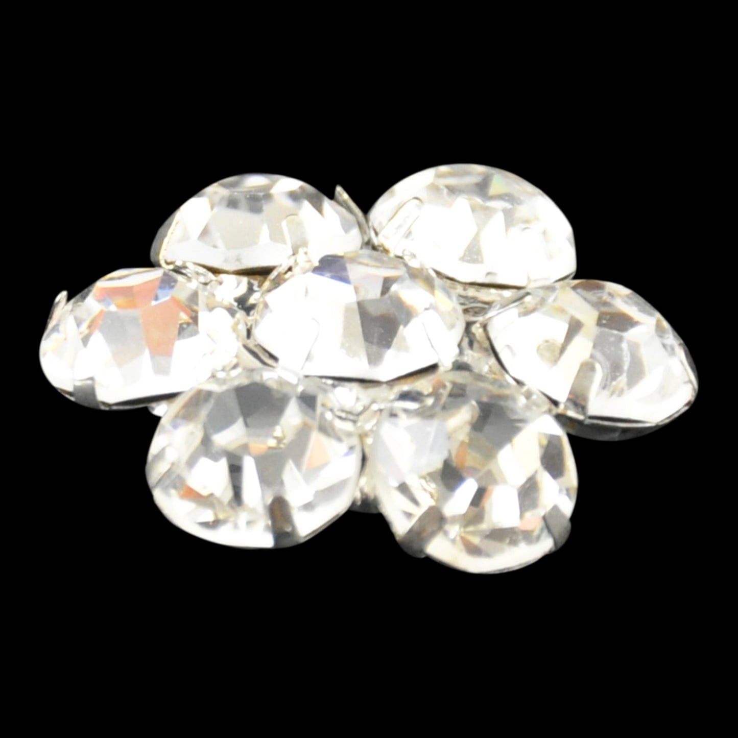 Belagio Enterprises - 1" Width Rhinestone Buttons (6pcs per Order) - BRB-118