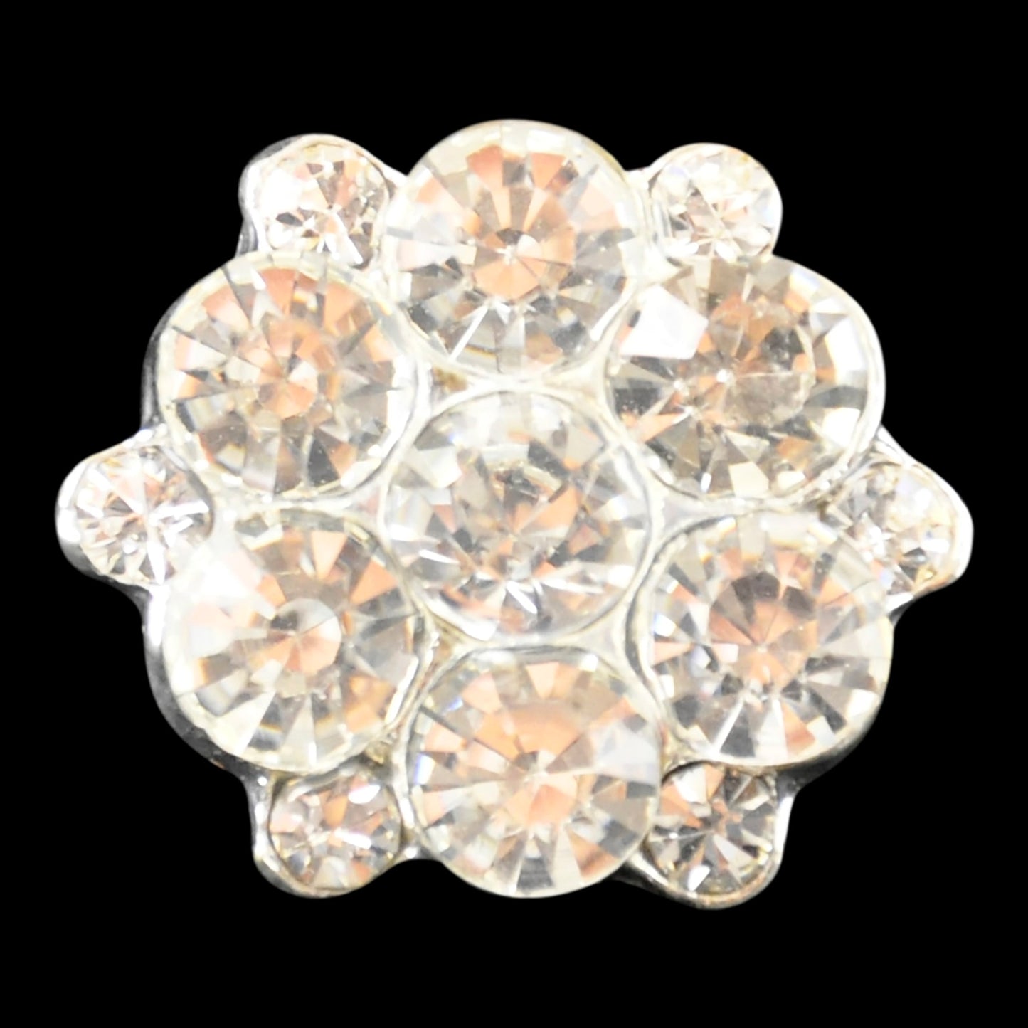 Belagio Enterprises - 1" Width Rhinestone Buttons (6pcs per Order) - BRB-154