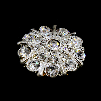 Belagio Enterprises - 1" Width Rhinestone Buttons (6pcs per Order) - BRB-159