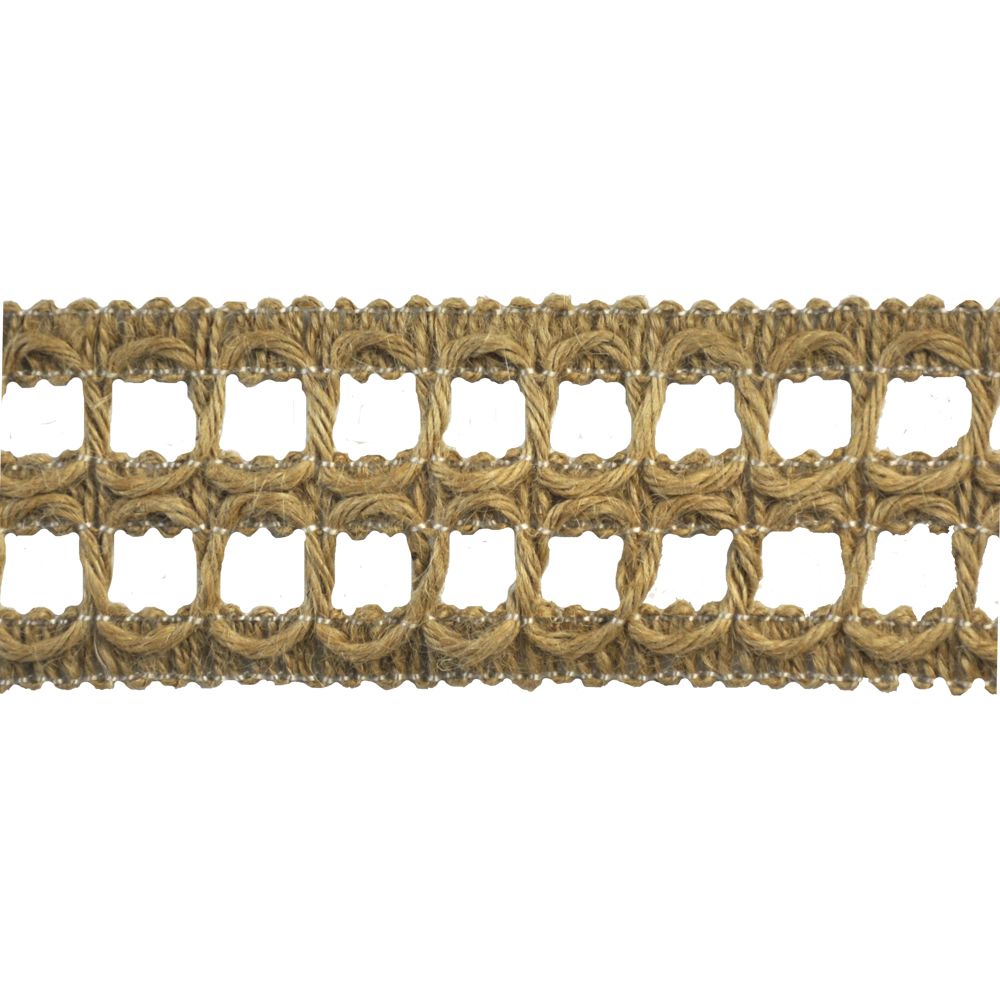 Belagio Enterprises - 2 1/4" width Jute Braid Trim (10 Yard Roll) - BF-1606