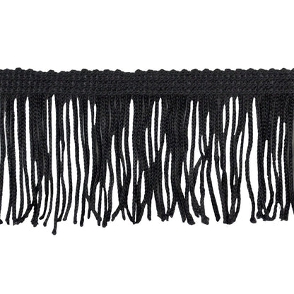 Belagio Enterprises - 2-inch Chainette Fringe (10 Yard Roll) - P-7043-02 Black