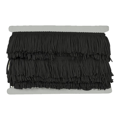 Belagio Enterprises - 2-inch Chainette Fringe (10 Yard Roll) - P-7043-02 Black