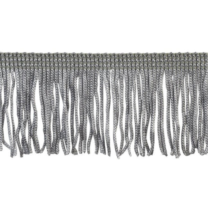 Belagio Enterprises - 2-inch Chainette Fringe (10 Yard Roll) - P-7043-11 Silver