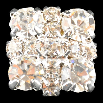 Belagio Enterprises - 3/4" Width Rhinestone Buttons (6pcs per Order) - BRB-114
