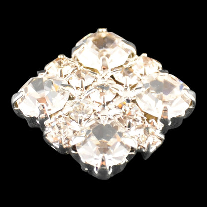 Belagio Enterprises - 3/4" Width Rhinestone Buttons (6pcs per Order) - BRB-114