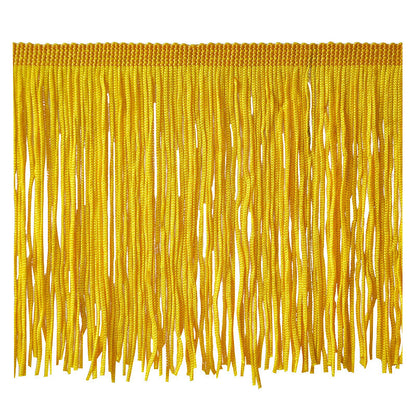 Belagio Enterprises - 4-inch Chainette Fringe (10 Yard Roll) - P-7044-29 Yellow