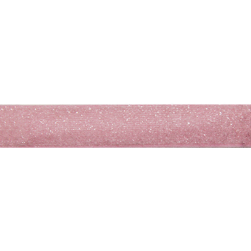 Belagio Enterprises - 5/8" width Glitz and Glamour Elastic Ribbon (20 Yard Roll) - BE-306-20 Pink