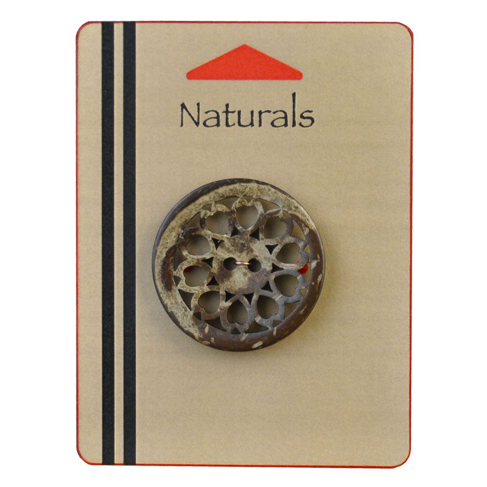 Belagio Enterprises - 50mm Naturals Buttons (6pcs Per Packet) - BPB-1005