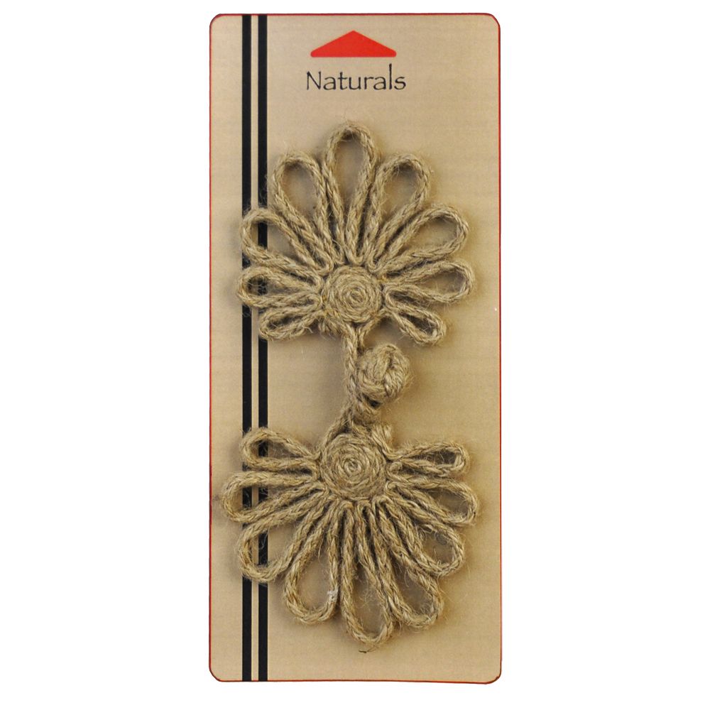 Belagio Enterprises - 6 1/2" x 3" Naturals Jute Frog (6pcs per Order) - B-818