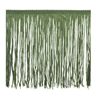 Belagio Enterprises - 6-inch Chainette Fringe (10 Yard Roll) - P-7045-25 Hunter Green