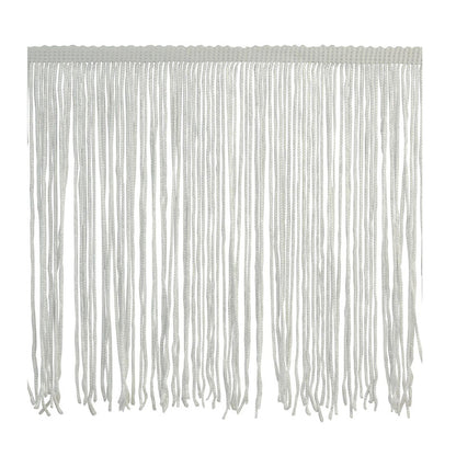 Belagio Enterprises - 6-inch Chainette Fringe (10 Yard Roll) - P-7045-27 White