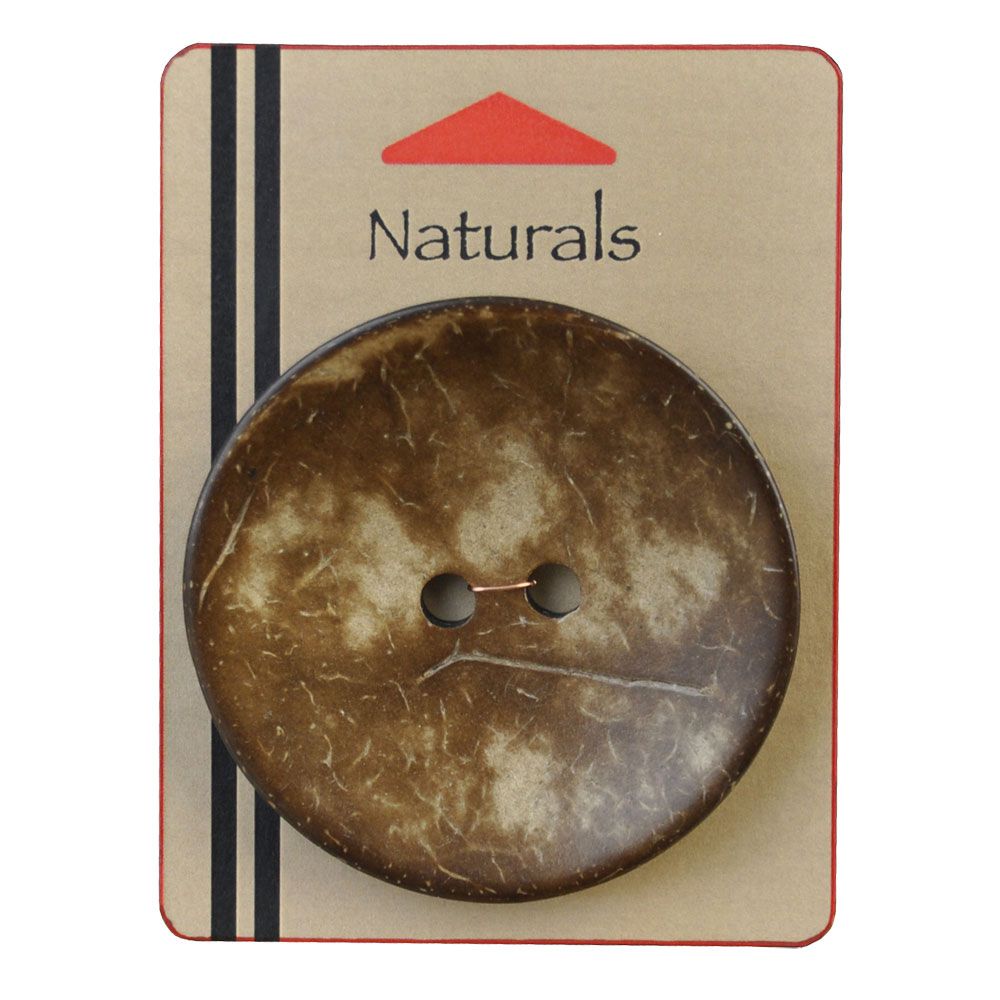 Belagio Enterprises - 65mm Naturals Buttons (6pcs Per Packet) - BPB-1009