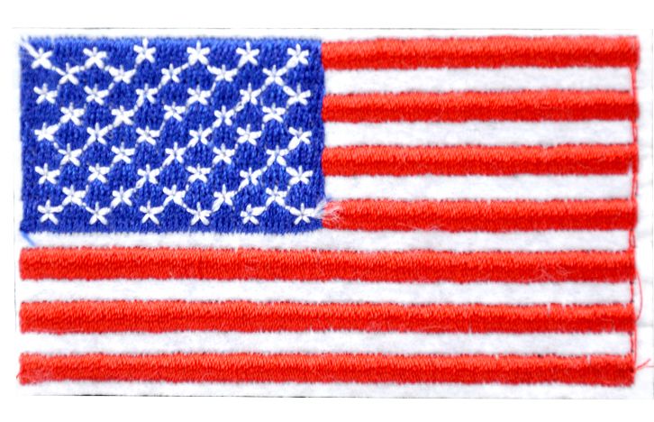 Belagio Enterprises - Assorted Appliqu?©s USA Flag (12pcs per Pack) - BM-5545