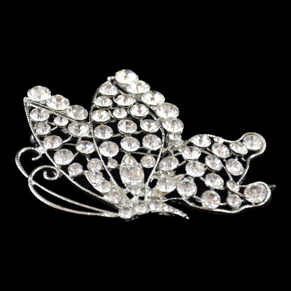 Belagio Enterprises -  Rhinestone Brooch - 2 1/2" W x 2 1/2" L - BW-138