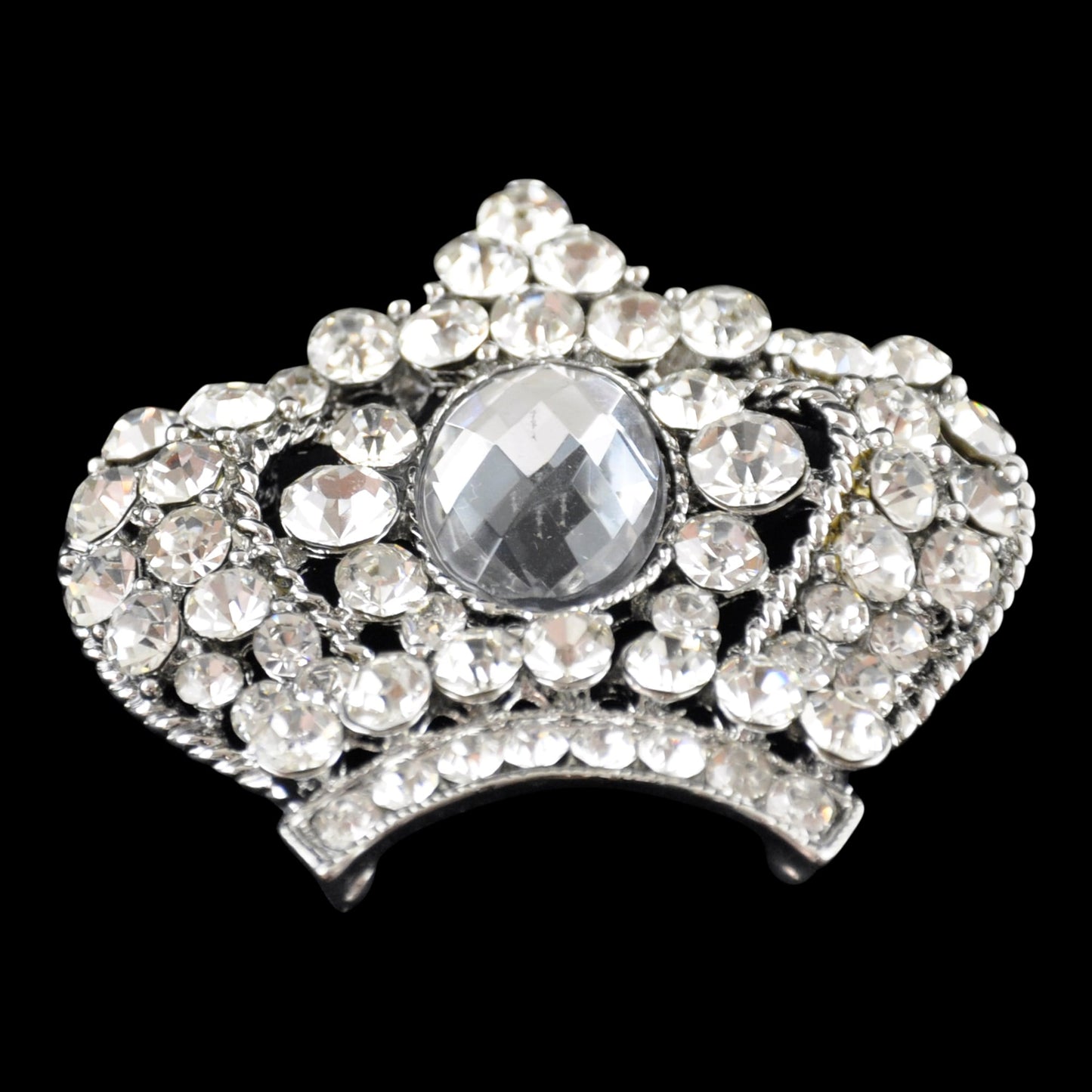 Belagio Enterprises -  Rhinestone Brooch - 2" W x 2" L - BW-141