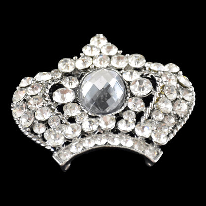 Belagio Enterprises -  Rhinestone Brooch - 2" W x 2" L - BW-141