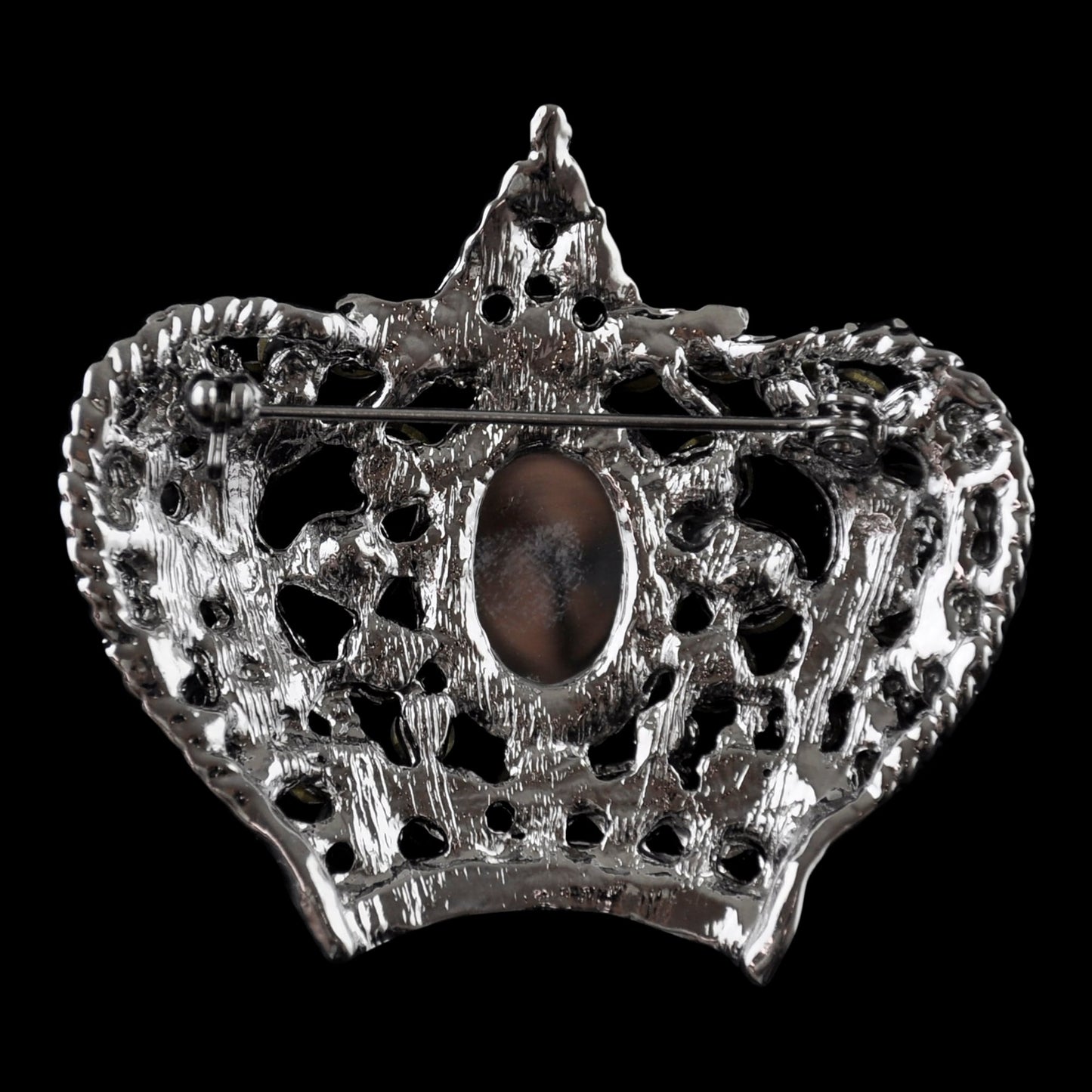 Belagio Enterprises -  Rhinestone Brooch - 2" W x 2" L - BW-141