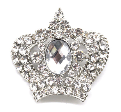 Belagio Enterprises -  Rhinestone Brooch - 2" W x 2" L - BW-141