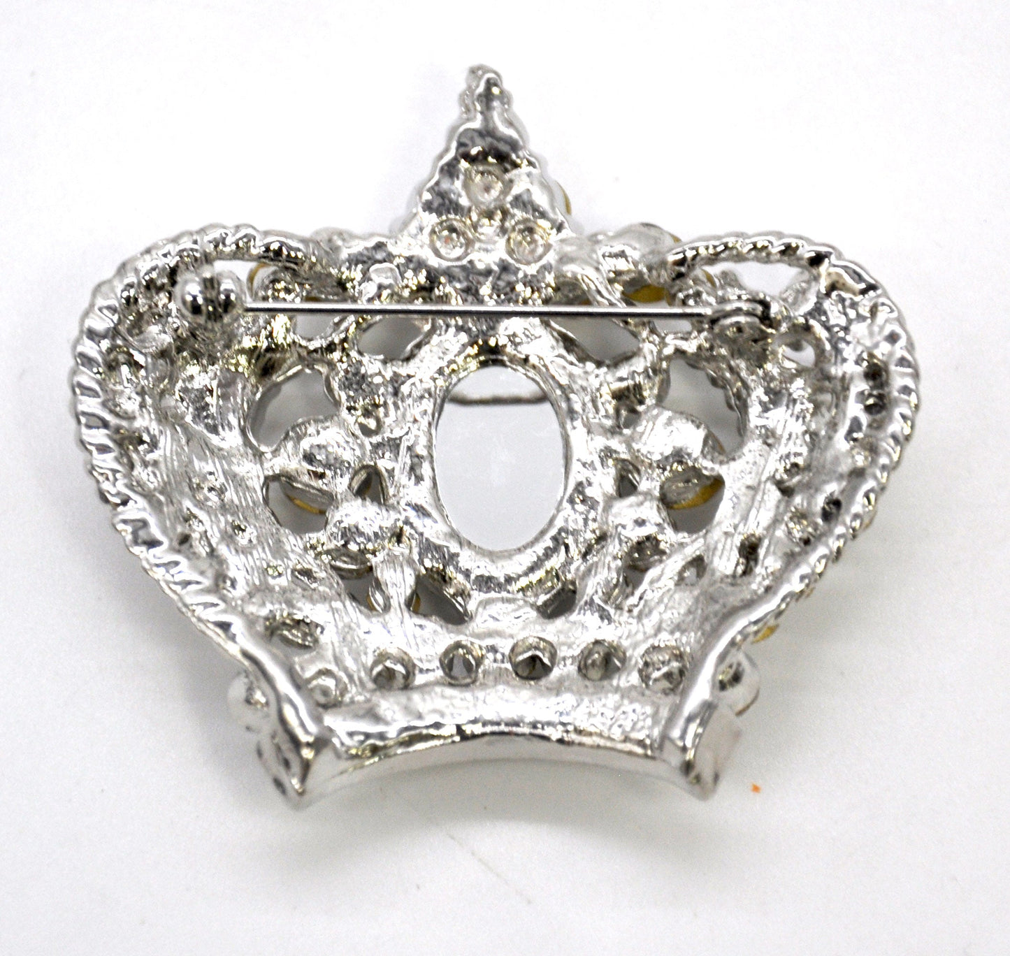 Belagio Enterprises -  Rhinestone Brooch - 2" W x 2" L - BW-141
