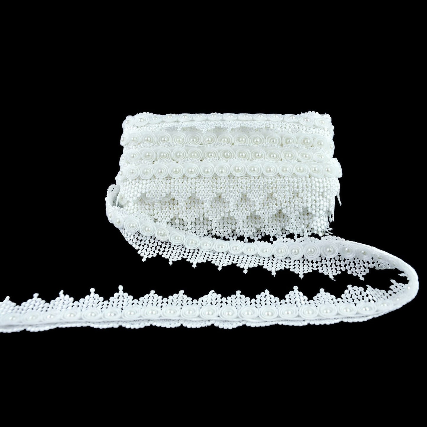 Belagio Enterprises - Venice Lace Trim with Swirl Design - 2" Width (14.5 Yard Roll) - BPV-300