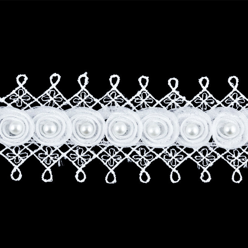 Belagio Enterprises - Venice Lace Trim with Swirl Design - 2" Width (15 Yard Roll) - BPV-301
