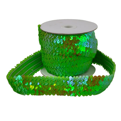 Belagio Rainbow Collection Stretch Sequin Trim, x 10 yd