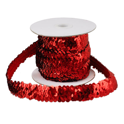 Belagio Rainbow Collection Stretch Sequin Trim, x 10 yd