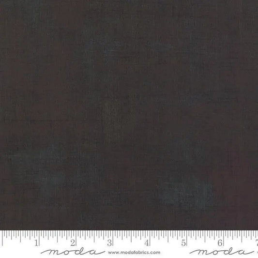 Black Grunge Basics Expresso 44"/45" Per Yard