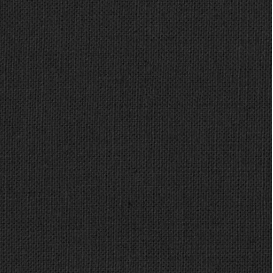 Black Kona Cotton Wideback Fabric per yard