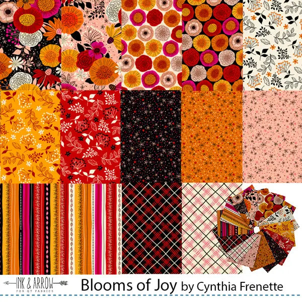 Blooms of Joy Fat Quarter Bundle