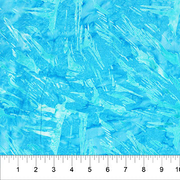 Blue Brushstroke Celebration Cotton 44/45 Fabric Per Yard