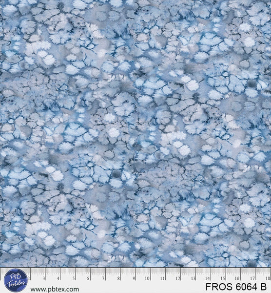 Blue Frost FROS-6064-B Cotton 44/45 Fabric Per Yard