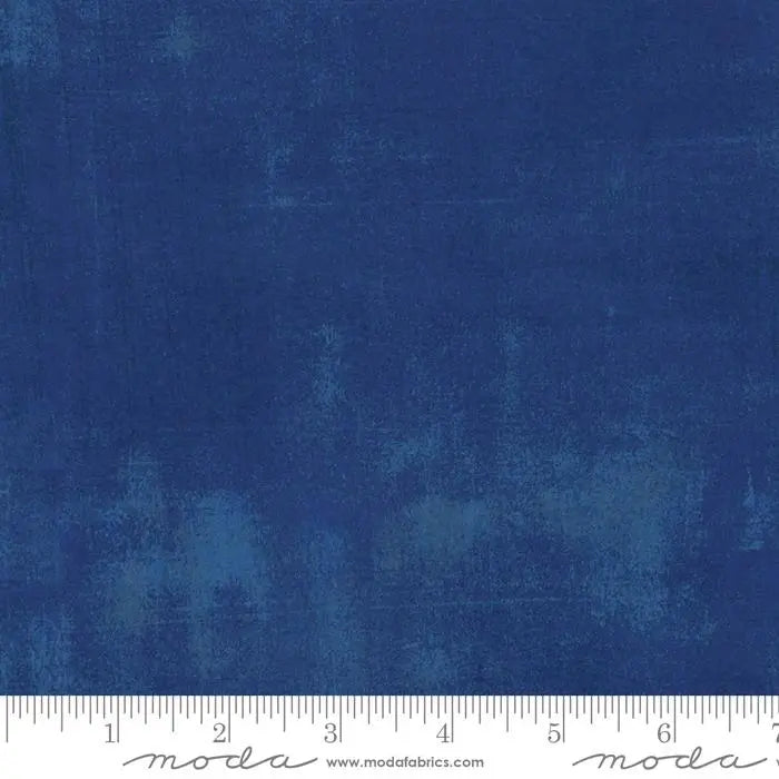 Blue Grunge Basics Cobalt 44"/45" Per Yard