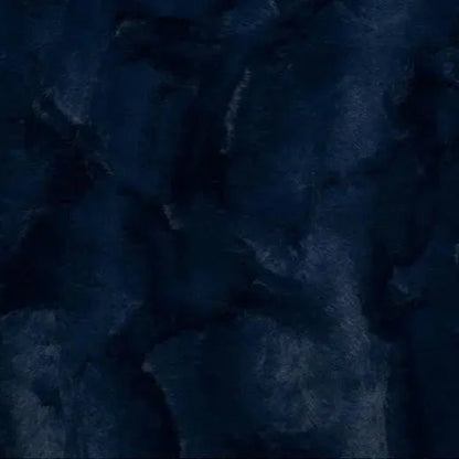 Blue Navy Luxe Cuddle Mirage 80" Fabric per yard