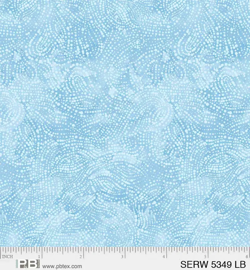 Blue Sky Serenity Cotton Wideback Fabric - ( 1 1/8 Yard Pack )