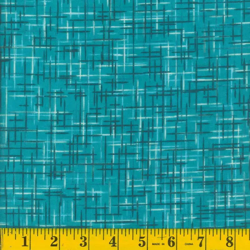 Blue Title Flannel Wideback Fabric per yard