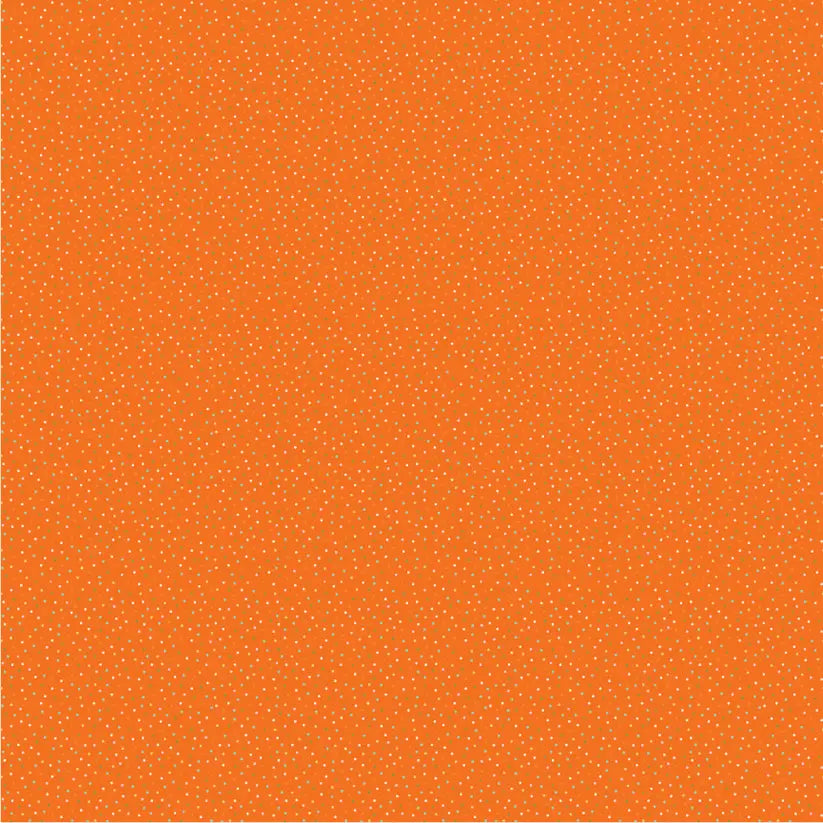 Bright Orange Creamsicle Cotton 44"/45" Fabric Per Yard