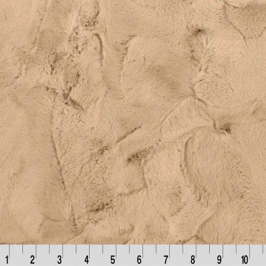 Brown Latte Luxe Cuddle Mirage 80" Fabric per yard