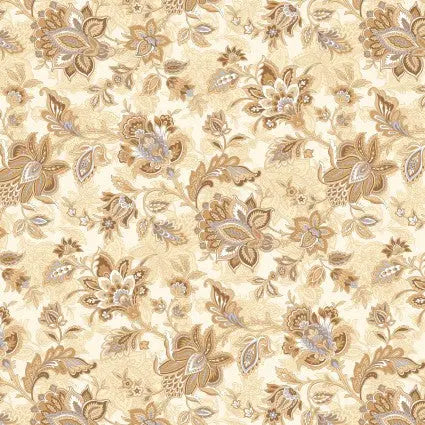 Brown Toast Footstool Cotton Wideback Fabric Per Yard