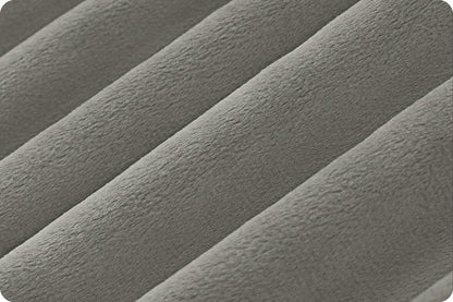Charcoal Cuddle 3 58/60" Solid Minky Fabric Per Yard