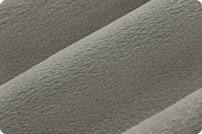 Charcoal Cuddle 3 58/60" Solid Minky Fabric Per Yard