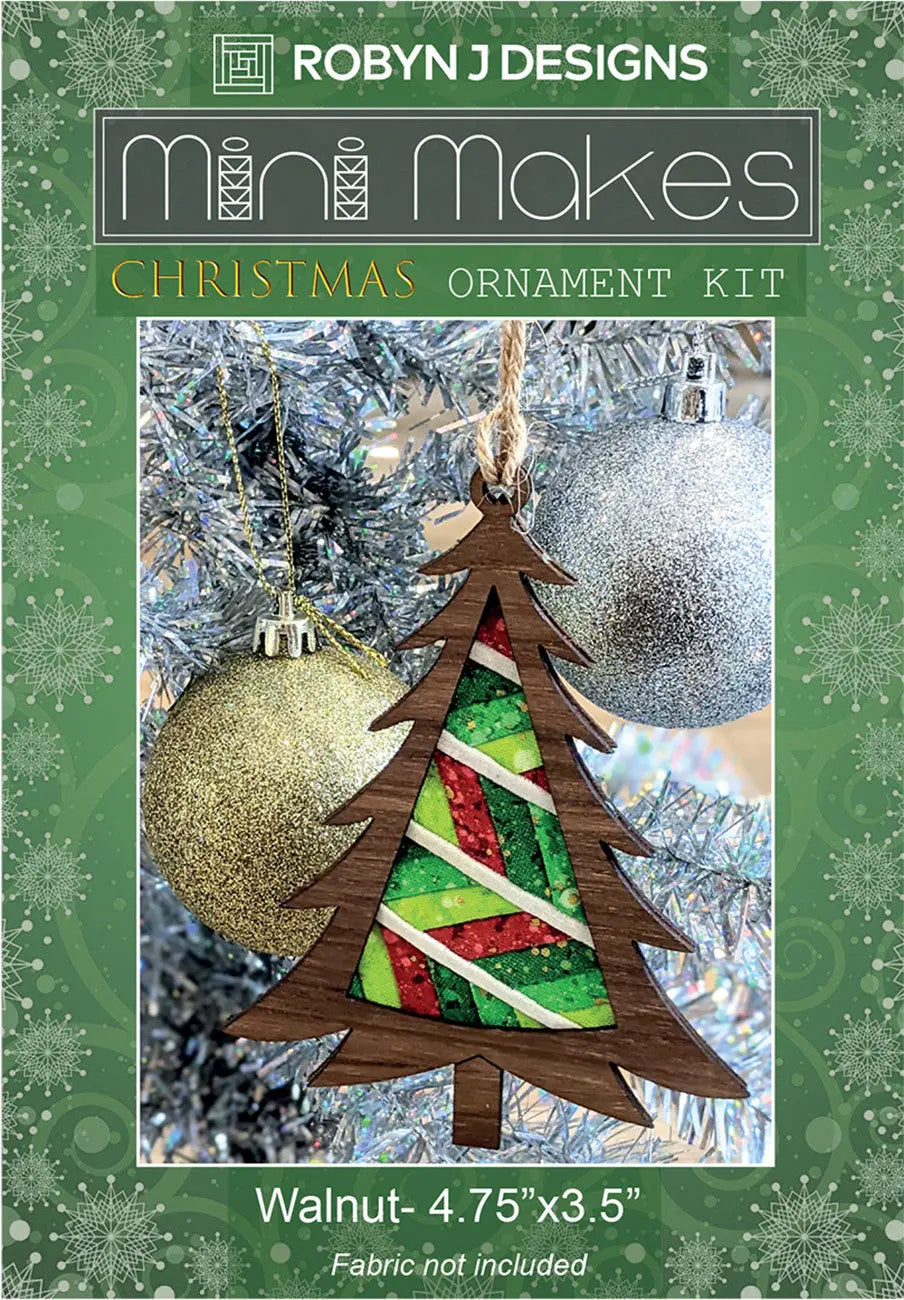Christmas Tree Ornament Walnut