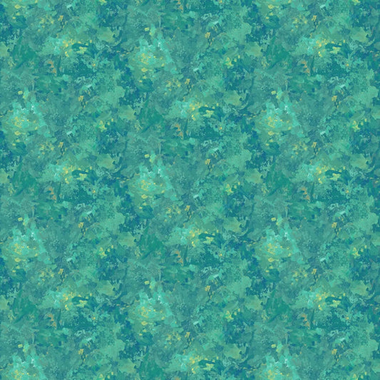 Chroma Bayou Green 9060-64 Cotton 44"/45" Fabric Per Yard