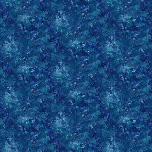 Chroma Lapis Blue 9060-46 Cotton 44"/45" Fabric Per Yard